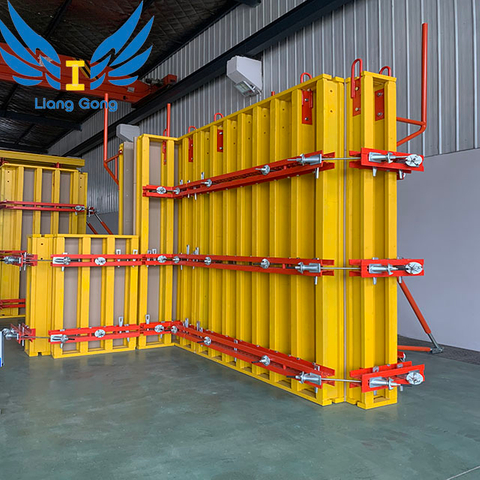 Kuat Tahan Lama H20 Timber Beam Formwork untuk Konkrit