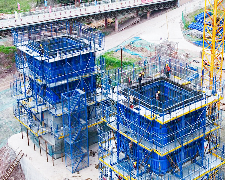 4_0001_Hydraulic Auto-climbing formwork 4_0001_Bingkik panjat Auto Hidraulik